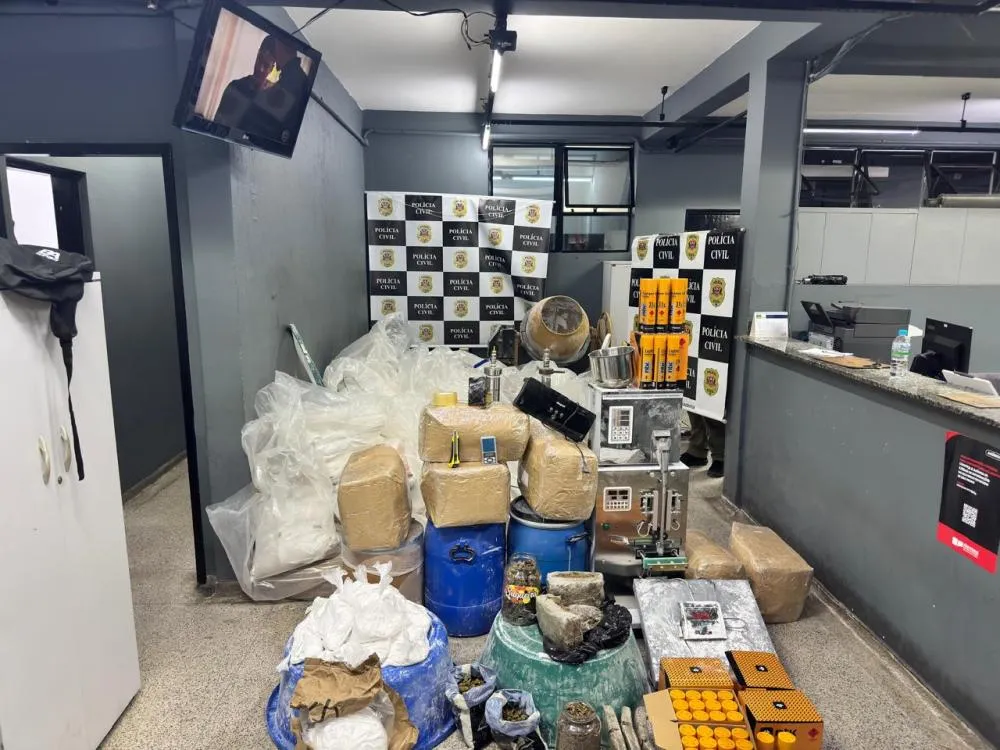 Policiais de Diadema Estouram Refinaria de Drogas na Capital com Esquema de Distribuição Interestadual